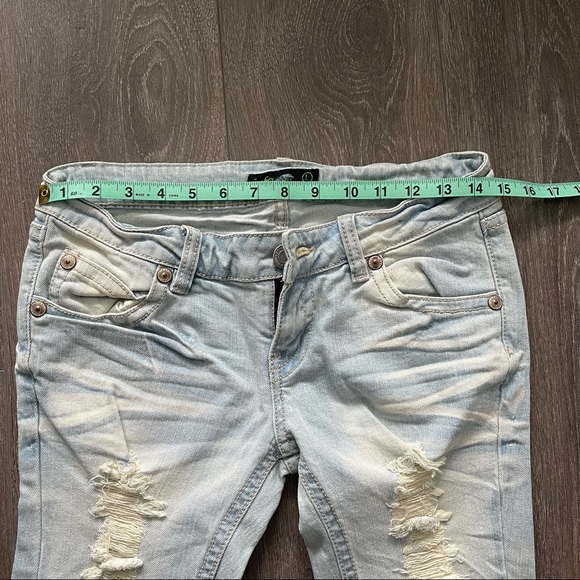 Light Blue Ripped Jeans - Picture 4 of 6